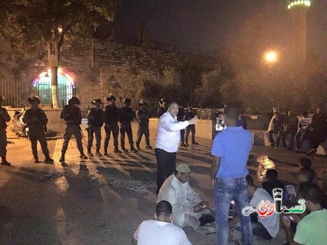 الشرطة تفشل في عرقلة قوافل الأقصى في ذكرى هبة القدس والاقصى وجمعية الاقصى والحركة الاسلامية تنظمان أمسية خاصة في المسجد الاقصى